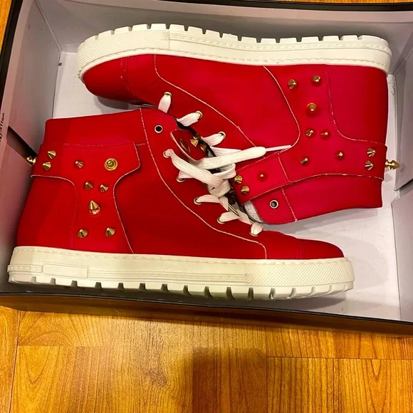 ‼️LUNA ROSSA - Red Sneakers 👟 ❤️‼️ MADE IN ITALY - Picture 2 of 11